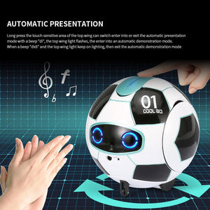 Intelligent RC Robot Toy Children&#39;s Remote Control Soccer Robots With Sound Action Figure Ball Robo Kid Toys for Children Boys