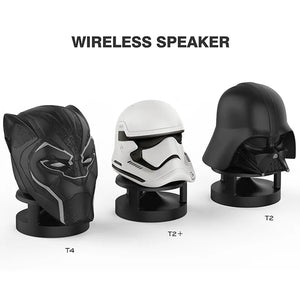 Marvel Spiderman V4.2 Wireless Bluetooth Speaker Subwoofer with FM Radio Support TF Card Portable Hifi 360 Stereo Loudspeaker