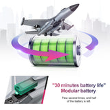 New RC Glider Toy 2.4GHz Foam EPP Material Folding Wing Low Power Outdoor Fighter Hobby Remote Control Airplane Toy For Children