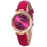 Women Casual Leather Analog Watch - Virtual Blue Store