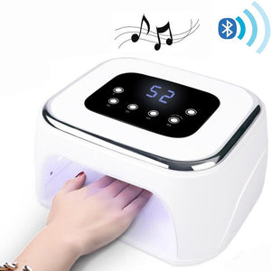 NEW Arrival Bluetooth Nail UV Lamp 42LED Beads Gel Nail Polish Dryer Music Player Nail Curing Light Nail LED Lamp - Virtual Blue Store