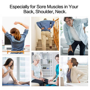 Far Infrared Natural Photon Jade Tourmaline Heating Pad Pro Hot Stone Therapy Mat with Smart Controller Adjustable Temperature - Virtual Blue Store