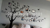 Black 3D DIY Photo Tree Wall Sticker - Virtual Blue Store
