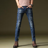Men Long Breathable Jeans - Virtual Blue Store