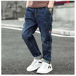 Teenagers Cotton Casual Trousers - Virtual Blue Store