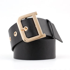 Metal Buckle Belt For Women - Virtual Blue Store