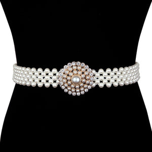 Women's Rhinestone Bright Belt - Virtual Blue Store