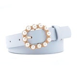 Pearl Decorative Women Belt - Virtual Blue Store