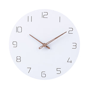 29cm Nordic Simple Silent Wall Clock - Virtual Blue Store