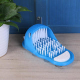 Plastic Bath Shower Feet Massage Slippers Bath Shoes Brush Pumice Stone Foot Remove Dead Skin Foot Care Tool 28cm*14cm*10cm - Virtual Blue Store
