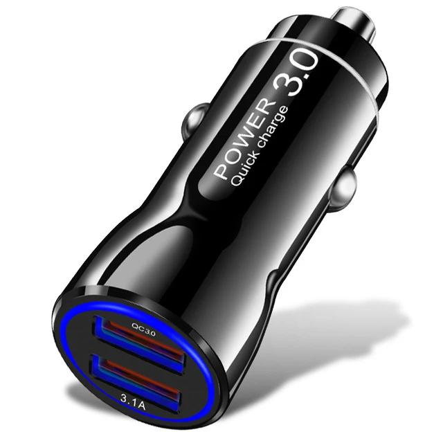 2 Port USB Fast Car Charger - Virtual Blue Store