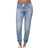 High Waist Women Buttons Jeans - Virtual Blue Store