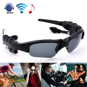 Bluetooth Sunglasses Outdoor Glasses with Headphones Music Wireless Headset Ear Plug Stereo For Smartphone - Virtual Blue Store