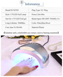 New arrival Colorful 48W SUNONE Professional LED UV Nail Lamp for nail gel polish led Nail Light Nail Dryer UV Lamp - Virtual Blue Store