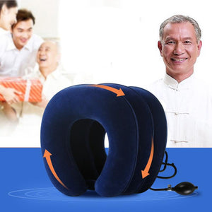 U Neck Air Inflatable Pillow - Virtual Blue Store