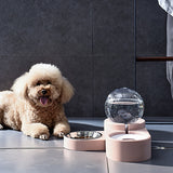 1.8L Bubble Single Pet Bowls - Virtual Blue Store