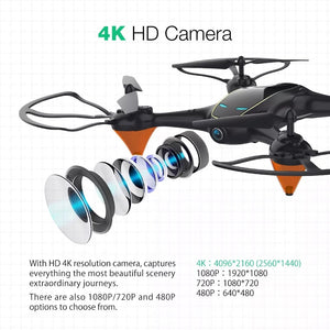 WiFi FPV RC 4K Drone Camera - Virtual Blue Store