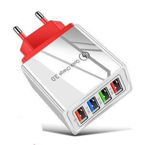 EU/US Plug USB Charger - Virtual Blue Store