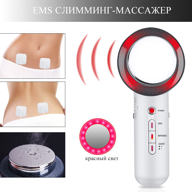 EMS Massager for Weight Loss Machine Ultrasound Cavitation Infrared Body Slimming Massager Skin Care - Virtual Blue Store