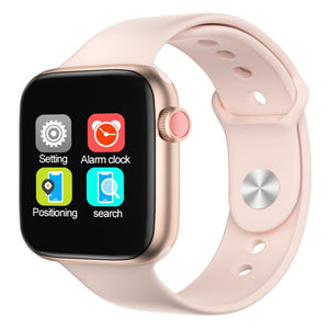 IWO 8 PRO T5 Smart Watch Changeable Strap Series 4 iw8 Smartwatch Heart rate Blood pressure Sports Watch For IOS Android PK W34 - Virtual Blue Store