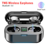 5.0 Bluetooth 8D Stereo Wireless Earbuds - Virtual Blue Store
