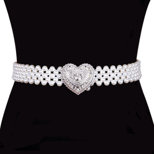 Women's Rhinestone Bright Belt - Virtual Blue Store
