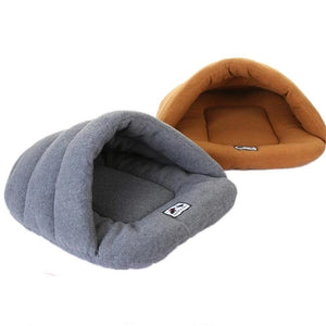 Winter Warm Slippers Style Dog Bed - Virtual Blue Store