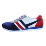 Men's Lace Up Sports Loafers Sneakers - Virtual Blue Store