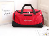 Sports Gym Bag With Shoes Pocket - Virtual Blue Store