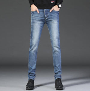 Fall Winter Men Causal Jeans - Virtual Blue Store