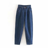 Loose Casual Harem Jeans - Virtual Blue Store