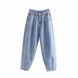 Loose Casual Harem Jeans - Virtual Blue Store