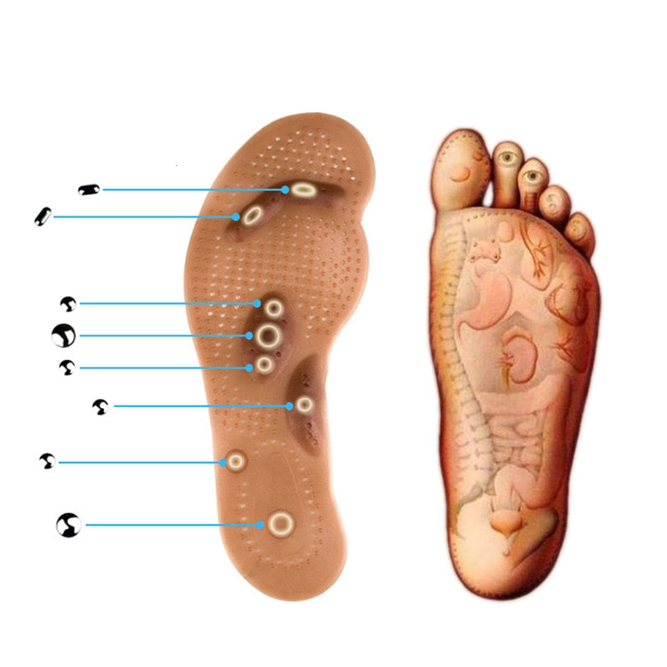 Slimming Magnetic Foot Insole Cushion - Virtual Blue Store