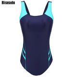 Sports One Piece Swimsuit - Virtual Blue Store