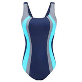Sports One Piece Swimsuit - Virtual Blue Store
