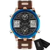 Men's Quartz LED Digital Watch - Virtual Blue Store