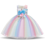 New Year Princess Children Party Dress - Virtual Blue Store