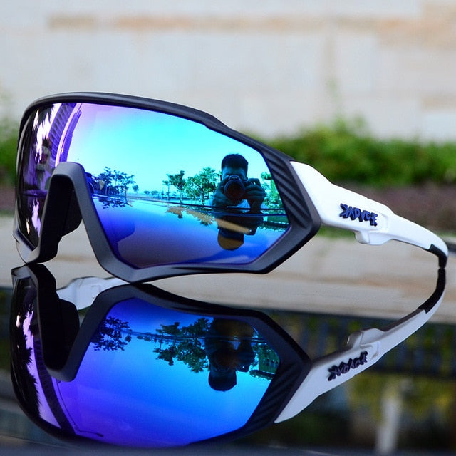 Mtb Polarized Sports Cycling Glasses - Virtual Blue Store