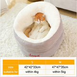 Pet Cat Warming Soft Sleeping Bag - Virtual Blue Store