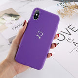 Colorful Love Heart Case For iPhone - Virtual Blue Store
