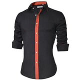 Men's Casual Slim Fit Shirt - Virtual Blue Store