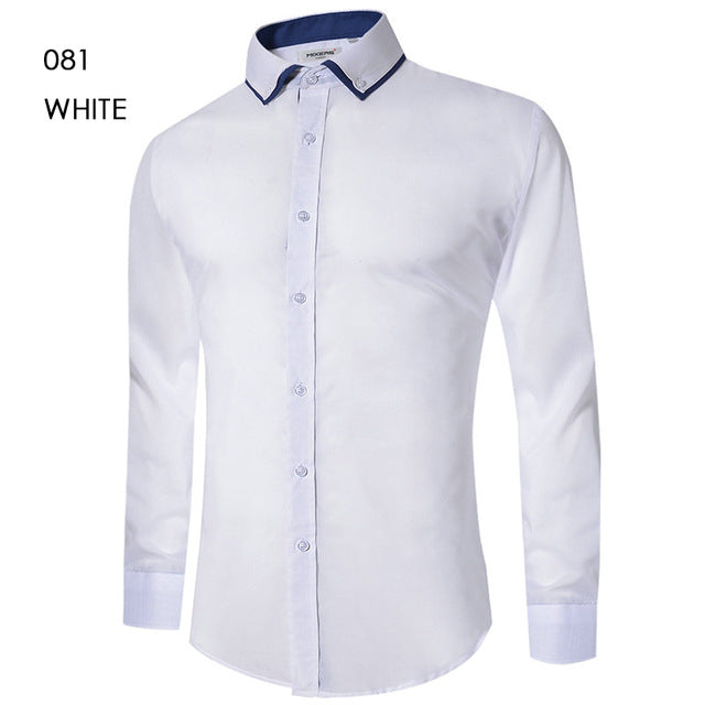 Men's Casual Slim Fit Shirt - Virtual Blue Store
