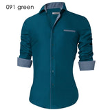 Men's Casual Slim Fit Shirt - Virtual Blue Store