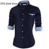 Men's Casual Slim Fit Shirt - Virtual Blue Store