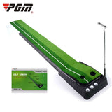 PGM Portable Golf Putter Trainer With Back Track Simulation Golf Putting Indoor Practice Track Golf Training Aids For Beginner - Virtual Blue Store