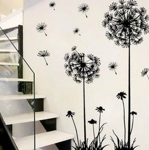 Dandelion Sitting Room Wall Stickers - Virtual Blue Store