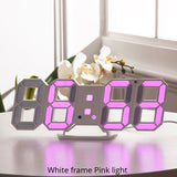 3D LED Digital Table Wall Clock - Virtual Blue Store