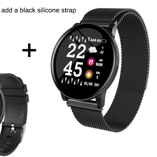 Touch Screen Blood Pressure Smart Watch - Virtual Blue Store