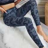Camouflage 2 PCs Yoga Outfit - Virtual Blue Store