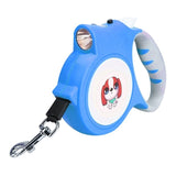 5M Retractable Dog Leash Automatic Flexible Dog Puppy Cat Traction Rope Belt Dog Leash with LED Detachable Flashlight For Dogs - Virtual Blue Store